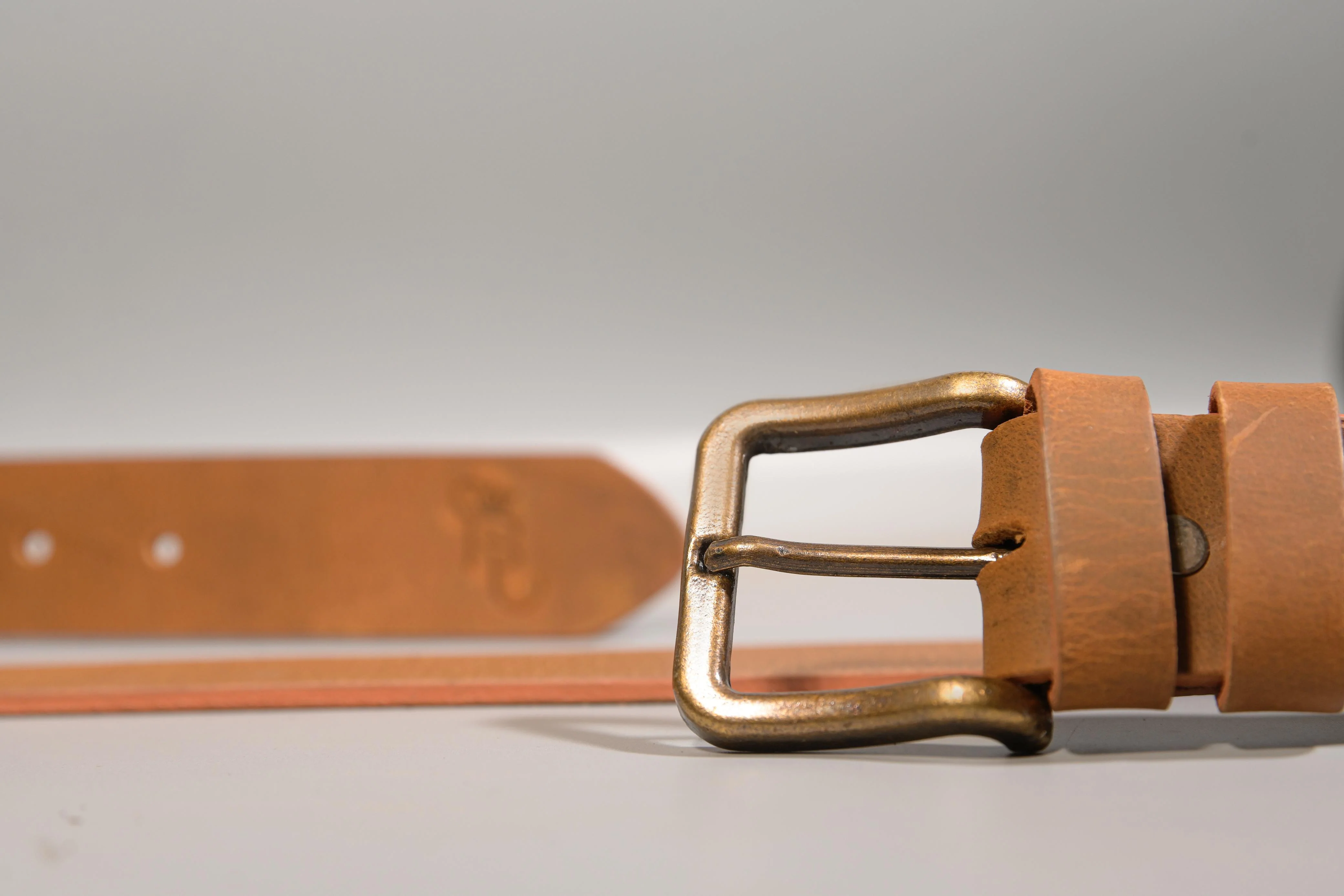 Vintage Brown Belt - Image 2